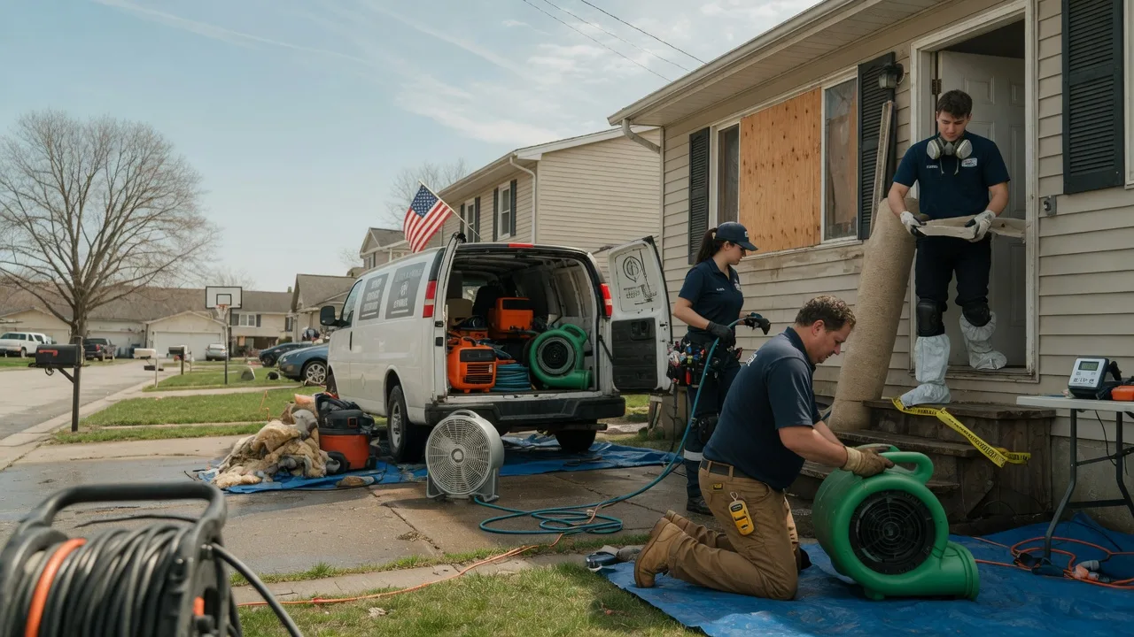 Water Damage Restoration in Pomona, KS near me